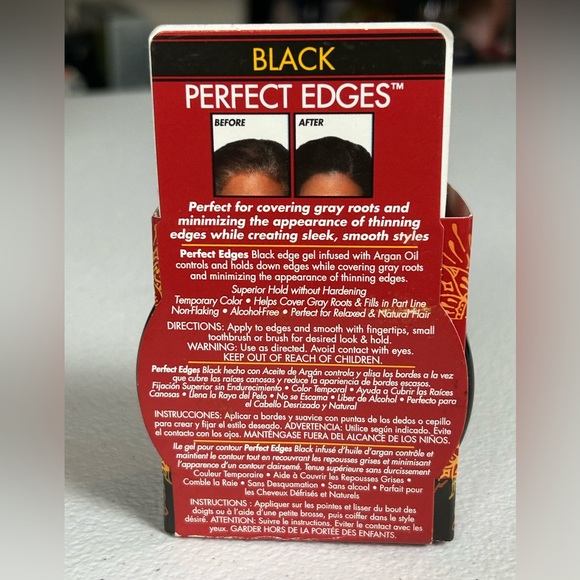 Creme Of Nature With Argan Oil Perfect Edges Black NIP - Picture 3 of 4